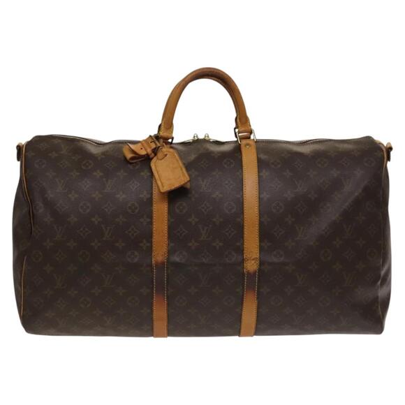 LOUIS VUITTON Monogram Keepall Bandouliere 60 Boston Bag M41412 - Picture 13 of 16